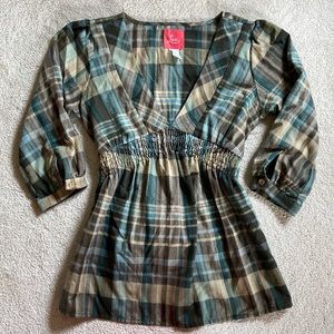 Lux Fit and Flare Tie Back Tunic